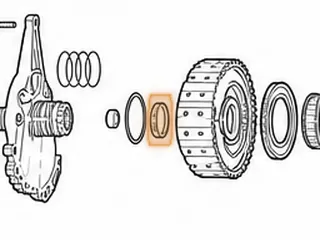 Caged Needle Bearing, FW6A-EL Stator (Inner, Rear) 2012-Up — Part # 238230A