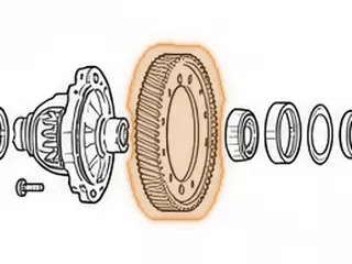 Ring Gear, FW6A-EL Differential (75 Teeth, 3 Groove)(12 Bolt)(1.215" Thick)(8 1/16"OD) 2012-Up — Part # 238720A
