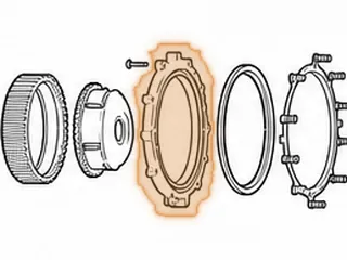 Piston Housing, FW6A-EL 2-6 Clutch (Aluminum)(8 Bolts To Rear Cover) (5.440"ID) (Cast # FZ01) 2012-Up — Part # 238950A