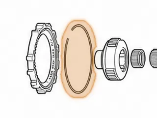 Snap Ring, FW6A-EL Holds Low/Reverse Clutch Pressure Plate In (.098” Thick)(7 3/4”OD) 2012-Up — Part # 238883AH