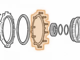 Spring/Retainer, FW6A-EL 2-6 Clutch (1.113" Thick)(5.922"ID)(10 Springs) 2012-Up — Part # 238970A