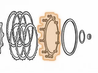Spring/Retainer, FW6A-EL 3-5/Reverse (.840"Thick)(5.885"ID)(12 Springs) 2012-Up — Part # 238975A