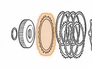 Apply Plate, FW6A-EL 2-6 Clutch (.082")(24 Teeth)(5.825"ID) 2012-Up — Part # 238141AE
