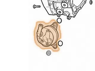 Cooler, FW6A-EL (External)(3 Bolt To Bell Housing) 2012-Up — Part # 238998A