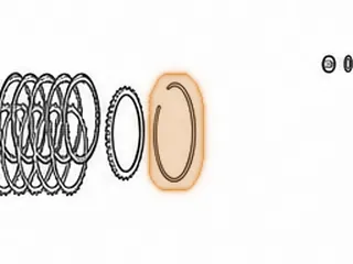 Snap Ring, FW6A-EL Holds High Clutch Pressure Plate In (.072" Thick)(6 3/4"OD) 2012-Up — Part # 238873AG