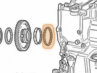 Outer Race, FW6A-EL Drive Transfer Gear To Case (Stays In Case) 2012-Up — Part # 238279-1A