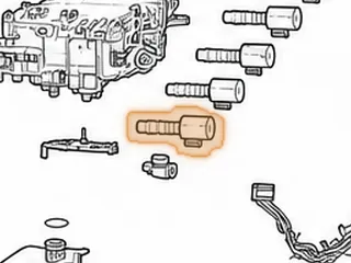 Solenoid, FW6A-EL Shift #1 (1.132”OD)(3.947” Long)(Cast # 7.5 On End Of Snout) 2012-Up (Also Fits FW6A-EL Shift #4… — Part # 238421A