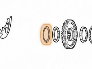 Bearing W/Races, FW6A-EL High Clutch Hub To Drive Transfer Gear Nut (.262"Thick) (3.160"OD)(2.327"ID) 2012-Up — Part # 238234A