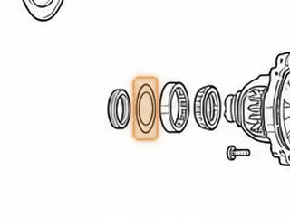Shim, FW6A-EL Differential To Bell Housing (.038"Thick)(3.100"OD)(1.815") 2012-Up — Part # 238290AK