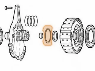 Bearing W/Races, FW6A-EL Pump To Drum (.126"Thick)(2.853"OD)(2.250"ID) 2012-Up — Part # 238229A