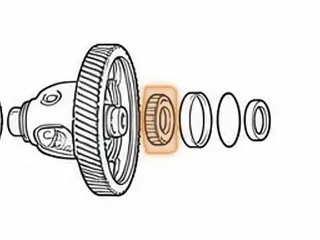 Cone Bearing W/Cup Race, G4A Differential (Case Side) 1.575”ID (2.677”OD) (21 Rollers) (When Out Use 28292AK) — Part # 28289AK
