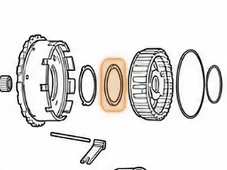 Bearing W/Race, G4A Shell To 3-4 Clutch Drum 1986-Up — Part # 28214A