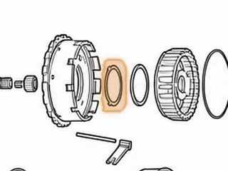 Race, G4A Shell To 3-4 Drum Clutch Drum 1986-Up — Part # 28213A