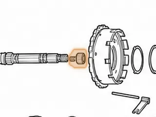 Teflon Sleeve, G4A Slides On Turbine Shaft — Part # 28475