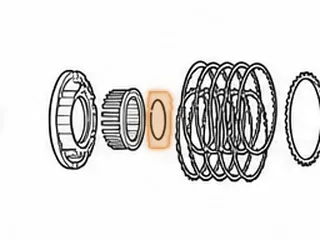 Snap Ring, G4A Holds Retainer To 3-4 Drum — Part # 28862