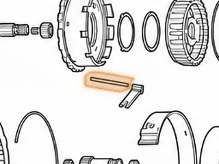 Band Strut Set, G4A With Pin — Part # 28915