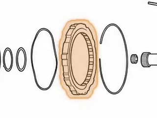 Sprag Assembly, G4A With Outer Race (Low/Reverse) 7 Outer Lugs (.520” Thick) (18 Rollers) 1988-Up — Part # 28642