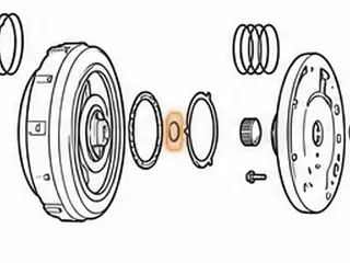Snap Ring, G4A Holds Reverse Drum To Turbine Shaft (.040”) — Part # 28895