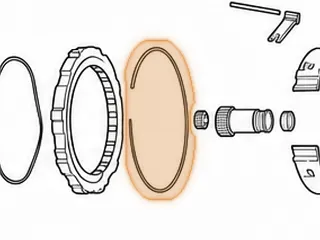 Snap Ring, G4A Holds One Way Clutch Outer Race To Case — Part # 28870