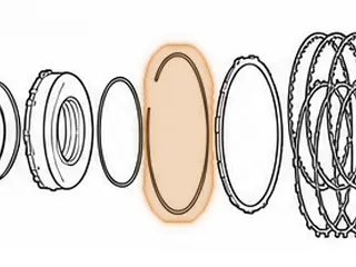 Snap Ring, G4A Holds Top Pressure Plate To Reverse Drum — Part # 28892