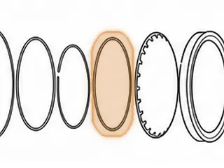 Spring Stop, G4A Reverse Clutch Return Spring — Part # 28855