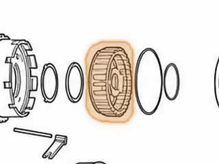 Drum, G4A 3-4 Clutch (16 Teeth Steels) — Part # 28550A