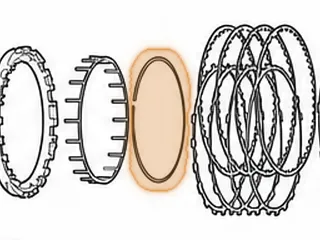Snap Ring, G4A Holds Retainer For Low/Reverse Clutch — Part # 28865