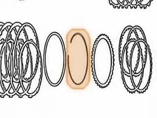 Snap Ring, G4A Holds Coast Clutch Top Pressure Plate In Drum — Part # 28878