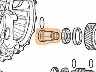 Shaft, G4A Idler Gear — Part # 28679