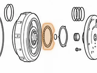 Bearing W/Race, G4A Stator To Reverse Drum 1986-Up — Part # 28211