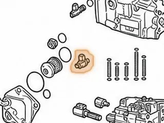 Sensor, M3WC (Honda CVT) Pulley Speed (1.820”Long)(3 Pin Rectangle Connector) (1 Bolt Plastic) 2014-Up — Part # 270439A