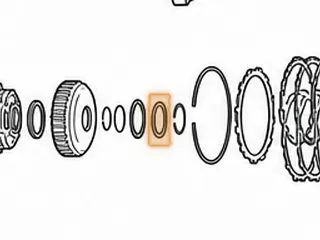 Retainer, M3WC (Honda CVT) Primary Pulley Snap Ring (Front)(Stepped)(2.123”OD) (.235”/.128”Thick) 2014-Up — Part # 270236A