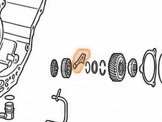 Bracket, M3WC (Honda CVT) Secondary Pulley Bearing (Front)(2 Bolts)(.077”Thick)(2.653”Long) 2014-Up — Part # 270846A