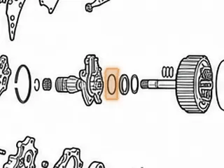 Ring, M3WC (Honda CVT) Conv. Reactor (1.660”OD)(.075”Thick)(Torlon)(Double Lap Joint) 2014-Up — Part # 270179AT