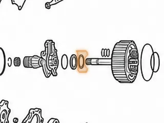 Shim, M3WC (Honda CVT) Forward Drum To Converter Reactor (Front)(.064”Thick)(1.518”OD) (1.020”ID) 2014-Up (Selective) — Part # 270285A