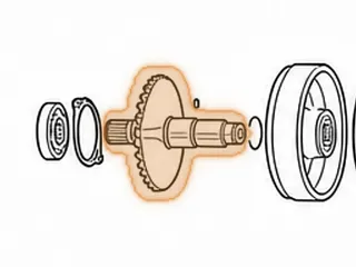 Pulley Half, M3WC (Honda CVT) Primary (Front)(7 3/4”Tall)(32 Splines)(1.652”OD At Belt) 2014-Up — Part # 270705A
