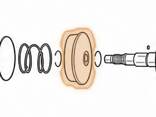 Pulley Half, M3WC (Honda CVT) Secondary (Front)(2.295”Thick)(6 1/8”OD) (5.235”ID Piston Pockets) 2014-Up — Part # 270706A