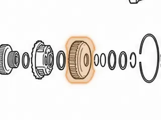 Ring Gear, M3WC (Honda CVT) Forward (87 Teeth Left Angle)(24 Outer Lugs)(1.370”Tall) (1.498”ID) 2014-Up — Part # 270592A