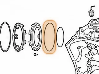 O-Ring, M3WC (Honda CVT) Reverse Piston (Outer)(5.330”OD)(.100”Thick) 2014-Up — Part # 270339A