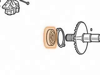 Ball Bearing, M3WC (Honda CVT) Primary Pulley (Front) (9 Balls)(2.952”OD)(.628”Thick) (Cast # NSK B40-222) 2014-Up — Part # 270264A