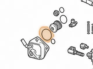 O-Ring, M3WC (Honda CVT) Heat Exchanger To Case (Small)(1.035”OD)(.120”Thick) 2014-Up — Part # 270378B
