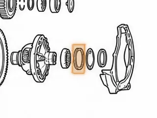 Race, M3WC (Honda CVT) Differential To Case (2.558”OD)(.486”Thick) 2014-Up — Part # 270288A