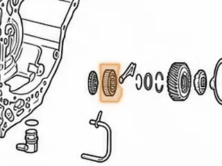 Ball Bearing, M3WC (Honda CVT) Secondary Pulley (Front) (9 Balls)(2.204”OD)(.450”Thick) (Cast # NSK B26-9) 2014-Up — Part # 270231A