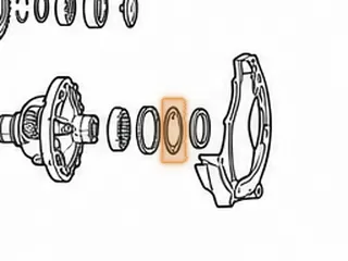 Oil Deflector, M3WC (Honda CVT) Axle Seal In Case (2.553”OD)(.038”Thick) 2014-Up — Part # 270695A