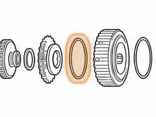 Washer, RE0F08A/F08B (JF009E) Reverse Planet To Ring Gear (4.330”OD)(3.880”ID)(Plastic) (10 Inner Notches) 2007-Up… — Part # 243252A