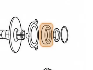 Ball Bearing, RE0F08A/F08B (JF009E) Secondary Pulley (Rear)(3.345”OD) (9 Balls)(.745”Thick) (Cast KOYO 6209-6SH)… — Part # 243229A