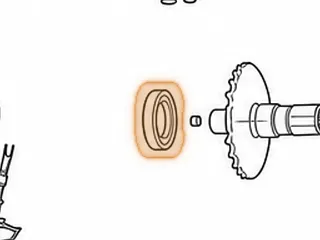 Ball Bearing, RE0F08B (JF009E) Primary Pulley To Case (13 Balls) (3.145”OD)(.625”Thick) (Cast NTN A-N2-6010V31) 2009-Up — Part # 243264A