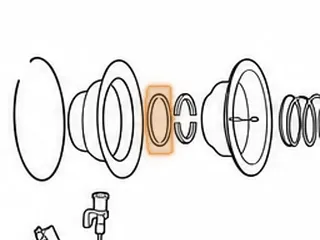 Retainer, RE0F08A/F08B (JF009E) Holds Secondary Pulley To Horseshoe Clips (.200”Thick) (2.055”OD)(1.815”ID) 2007-Up — Part # 243692A