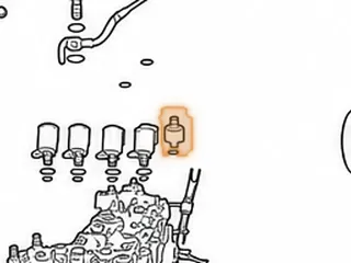 Switch, RE0F08B (JF009E) Pressure Control A (3 Pin Rectangle Connector) (CP5-15 R9CZ12 C24)(1 O-Ring) 2009-Up — Part # 243414A