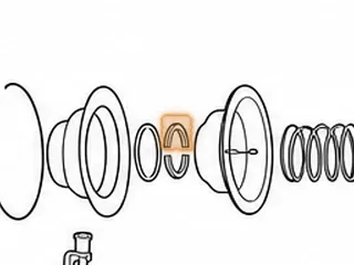 Horse Shoe Clips, RE0F08A/F08B (JF009E) Secondary Pulley (.290”Thick)(1.800”Long) (Takes 2 Pieces Per Unit) 2007-Up — Part # 243887A